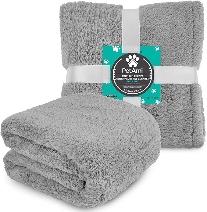 PetAmi Fluffy Waterproof Dog Blanket - Image 8