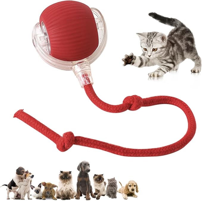 Chewie Viral 360 Smart Automatic Rolling Pet Ball by Unknown