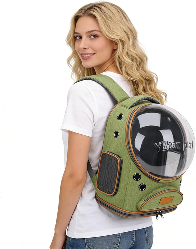 Cat Backpack Carrier, Breathable Cat Carrier Large Space Bubble Pet Backpack - Image 5