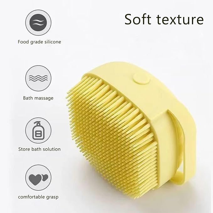 Pets Bath Brush | Scrubber for Bath | Dog Shampoo Brush | Dog Washing/Shower - Image 6