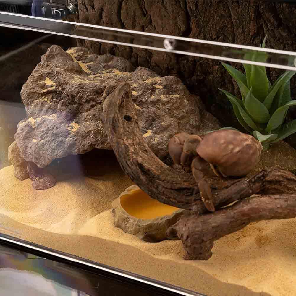 Medium Bearded Dragon Reptile Hide Cave - GlobalHabitat Supply