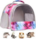Guinea Pig Carrier Cage for 2, Bearded Dragon Travel Carrier for Small Animal by Pimoka