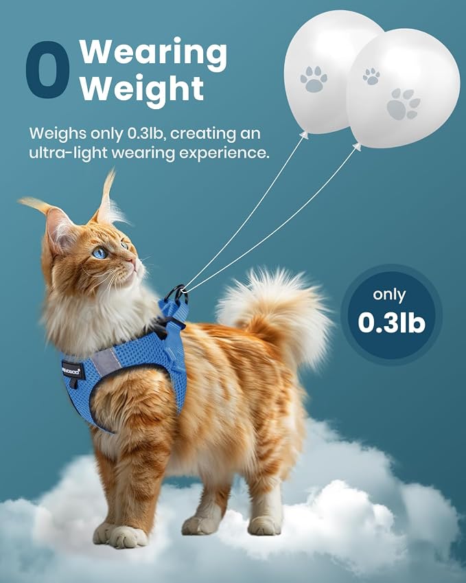 FAYOGOO Cat Harness, Cat Leash and Harness Set - Image 4