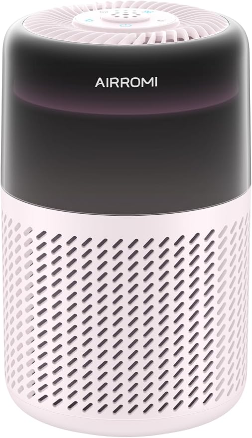 AIRROMI HEPA Air Purifier for Bedroom&Home, Pet Air Purifier for Home Pets by AIRROMI