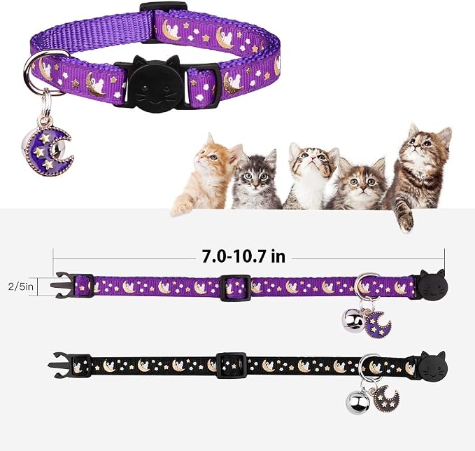 2Pcs Breakaway Cats Collars Cat Collars - Image 5