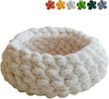 Cat Nest Bed - Premium Self Warming Handwoven Washable Extra Soft Round Cave by Urnat