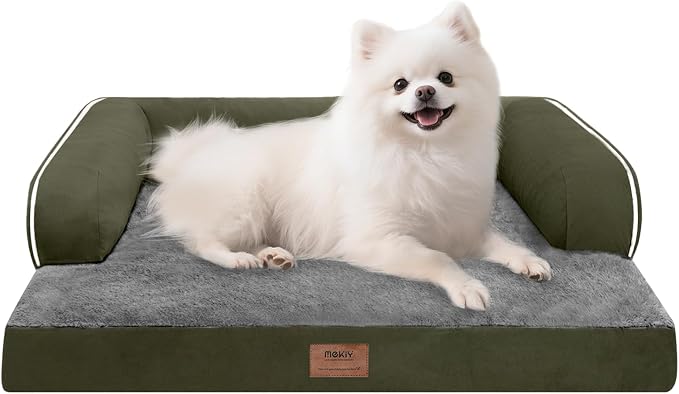 Small Dog Bed Orthopedic Washable Cat Bed Memory Foam Small Couch Sofa Indoor by Mekiy