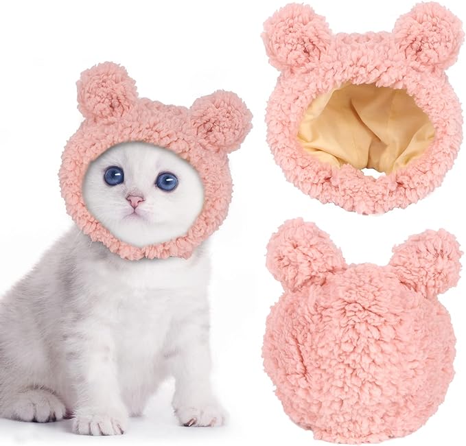 JOICEE Cute Cat Costume Warm Bear Hat by JOICEE