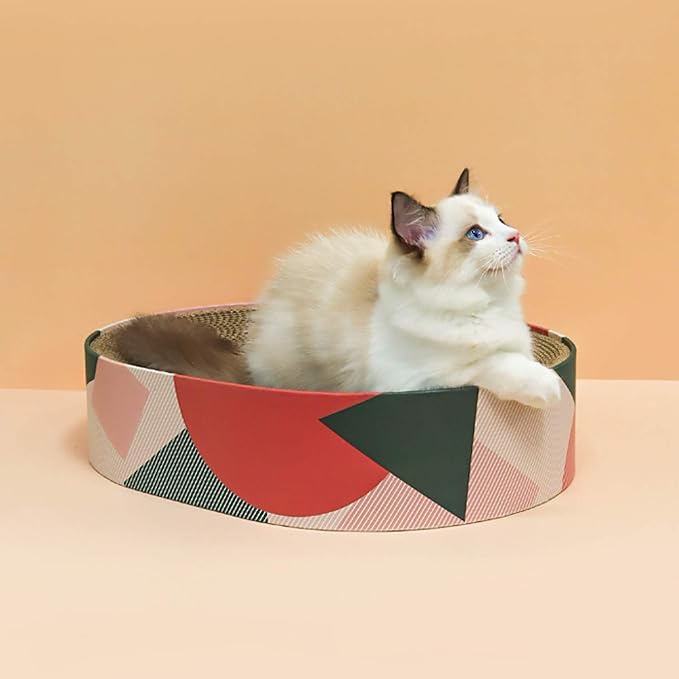ComSaf Cat Scratcher Cardboard Bed Lounge Couch - Image 9