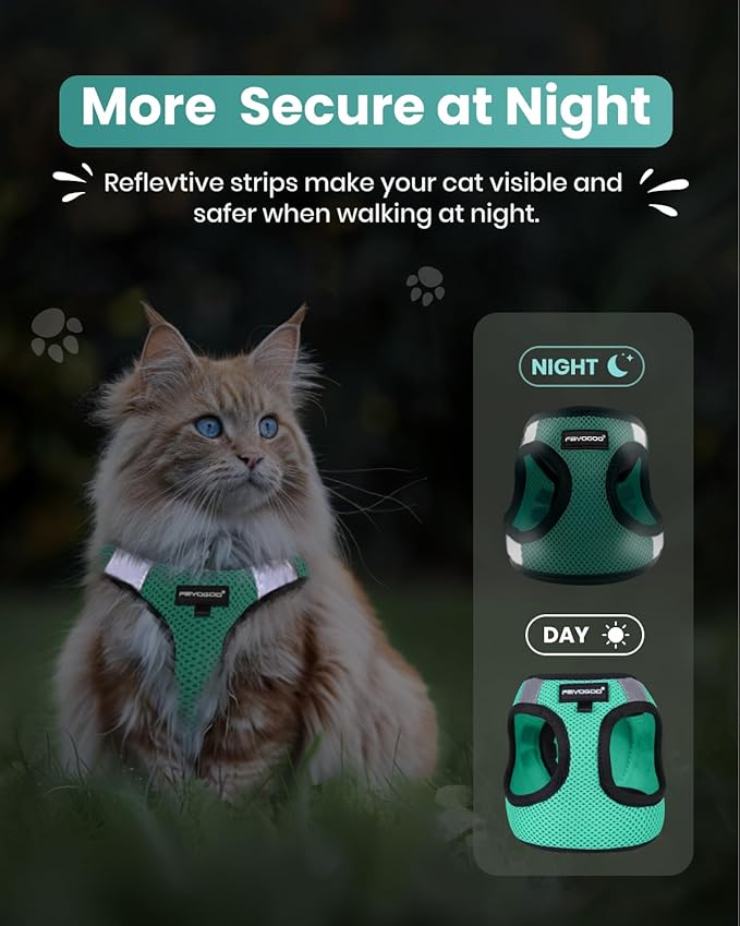 FAYOGOO Cat Harness & Leash Set, Escape Proof - Image 5