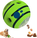 Interactive Puzzle Dog Treat Ball, Treat Dispensing Enrichment Dog Toys Ball by SHAKEANDLAUGH