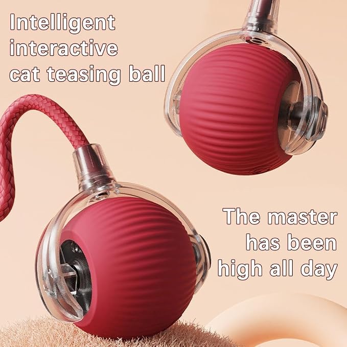 2 Packs Interactive Cat Toy, Electric DogBall Toy, Cat Toys - Image 2