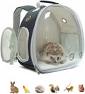 Small Animal Carrier Guinea Pig Backpack, Transparent, Breathable Backpack by Dotala