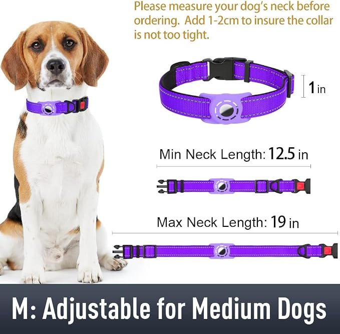 Airtag Dog Collar with AirTag Holder - Image 6