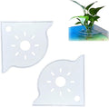 Aquarium Plant Holder for Rimless Fish Tank – 2 Pcs Corner Shelf for Fish Tank by Unknown