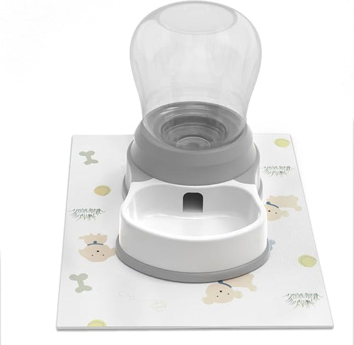 1 Gallon Automatic Dog Water Dispenser, Premium Large Capacity Gravity Pet by STALTWO