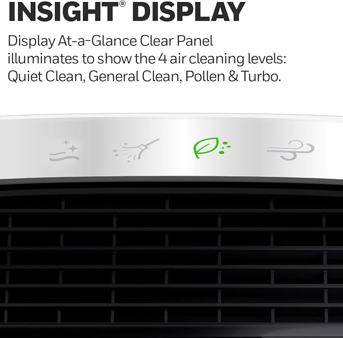 Honeywell HEPA Air Purifier for Home, 938 Ft² Rooms in 1 hour, Turbo Clean - Image 5