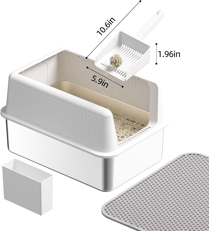 Stainless Steel Cat Litter Box - Image 5
