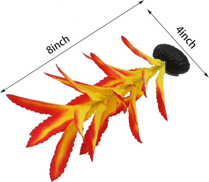 Silk Aquarium Plants for Betta Fish Tank - Image 2