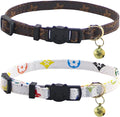 Yizepet Cat Collars, Breakaway Kitten Collar, Cute Kitty Collar in 2 Pack by Yizepet