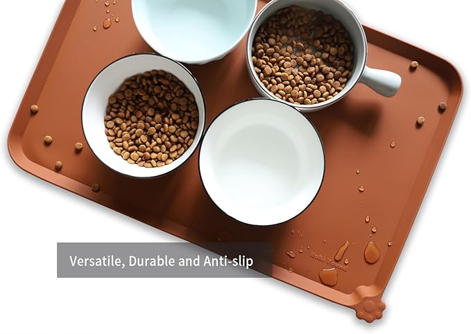 Hoki Found L Silicone Non Slip Pet Dog Cat Bowl Mats - Image 4