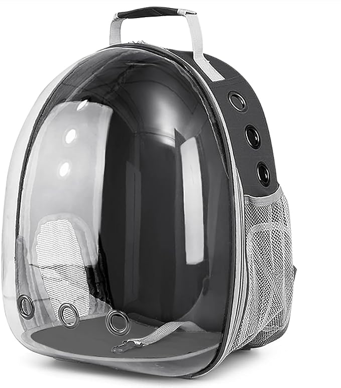 Pet Backpack Carrier, Bubble Backpack Cat Carrier, Pets and Small Dogs - Image 2