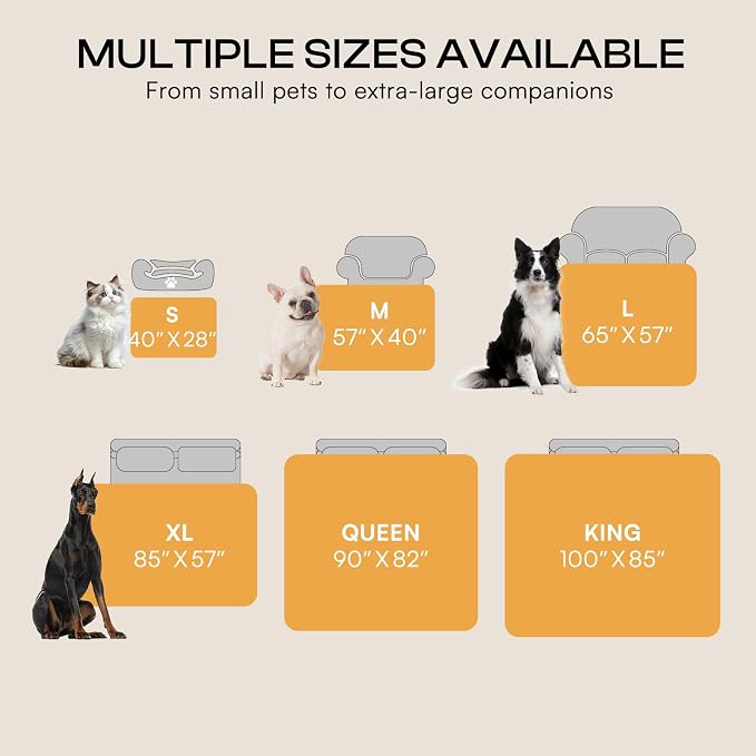 Luciphia Waterproof Pet Blanket, Liquid Pee Proof Dog Blanket - Image 7