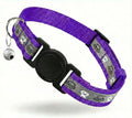 Cat Collar Breakaway, Reflective Kitten Collar by ODOKELE
