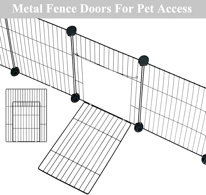LANGXUN 24pcs DIY Small Animal Pet Playpen - Image 4