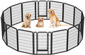 Yaheetech Dog Playpen Outdoor, 40 inch 16 Panels Dog Pen Indoor Heavy Duty by Yaheetech