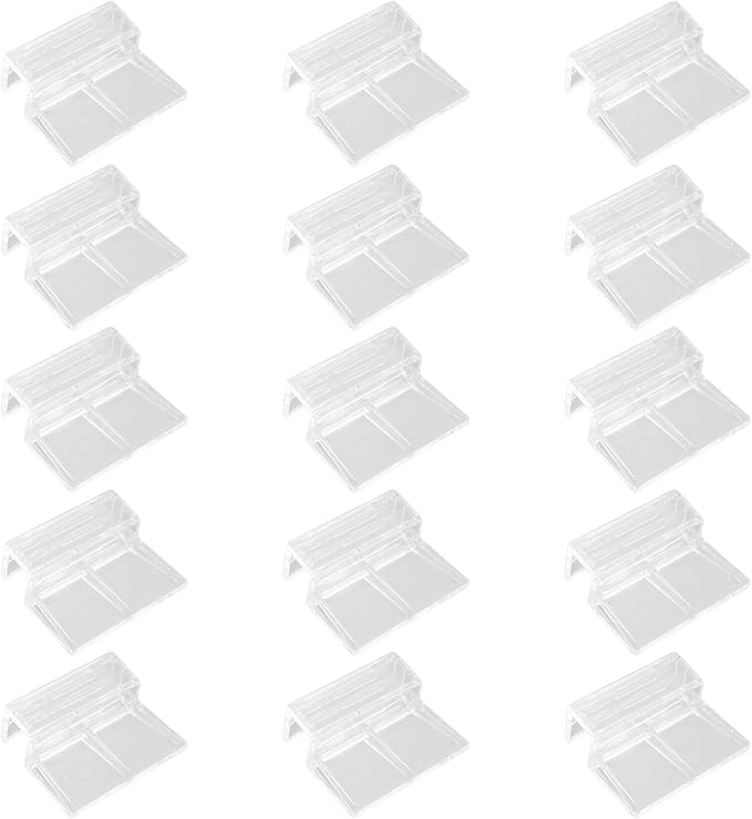 15 Pcs Rimless Aquarium Lid Clips by Unknown