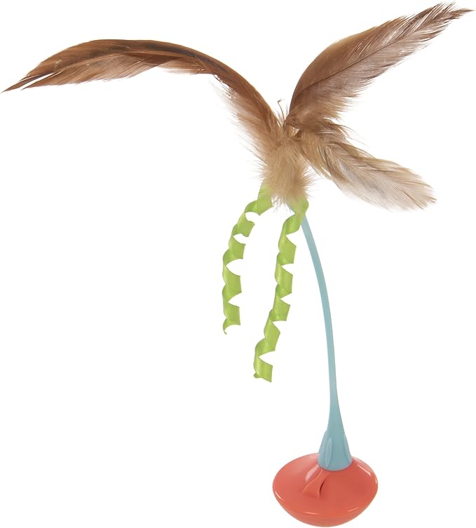 Petlinks Tippy Teaser Self Righting Feather Toy - Image 2