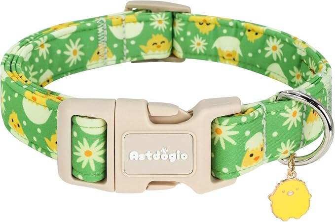 Easter Dog Collar for Small Dogs, Easter & Spring Theme Small Dog Collar by Unknown