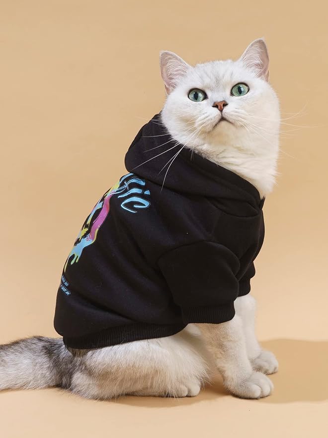 QWINEE Dog Hoodie Shirt Sweatshirt - Image 3