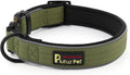 Plutus Pet Tactical Dog Collar, Reflective, Adjustable Heavy Duty Dog Collar by PLUTUSPET