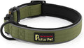 Plutus Pet Tactical Dog Collar, Reflective, Adjustable Heavy Duty Dog Collar by PLUTUSPET