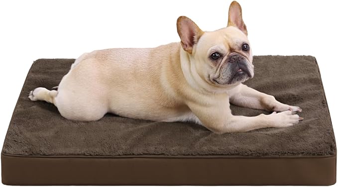 KSIIA Orthopedic Dog Bed Crate Waterproof Pet Mats by KSIIAPetProducts