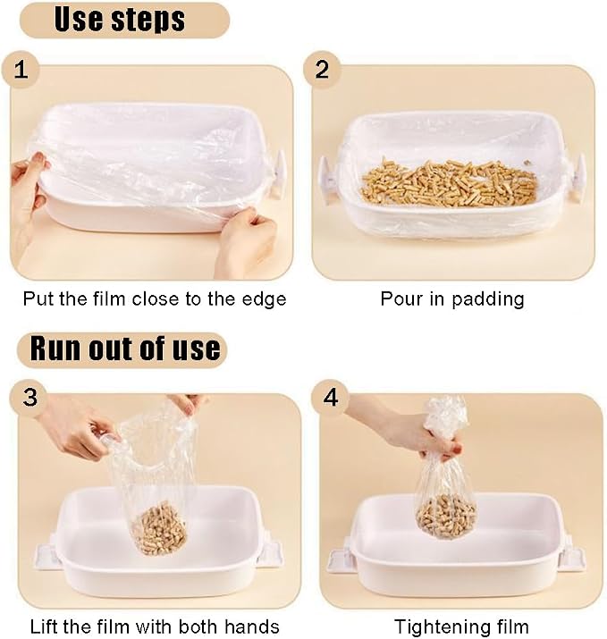 Disposable Rabbit Cage Liner Bag - Image 7
