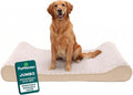 FurHaven Orthopedic Dog Bed for Large Dogs, Luxe Lounger Contour Mattress by FurHaven