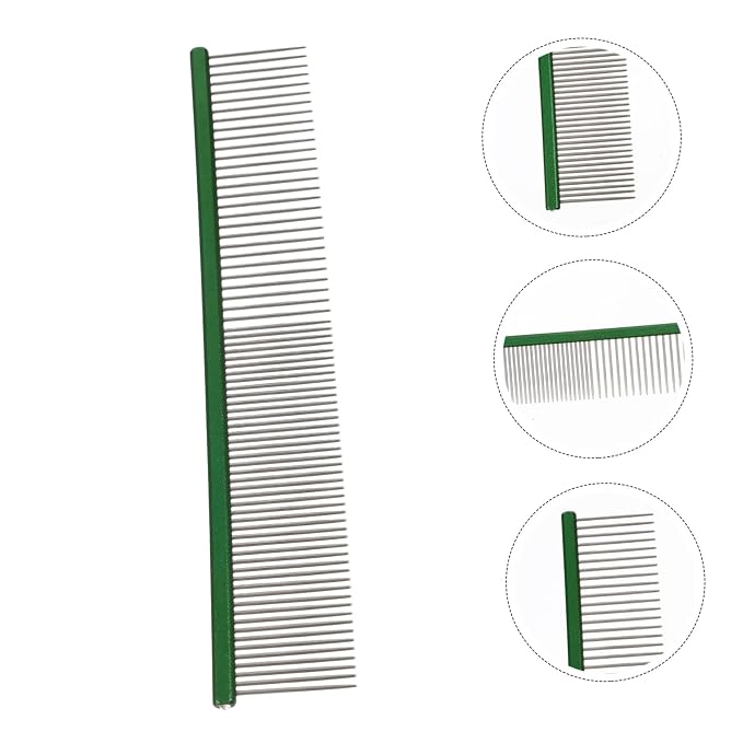 POPETPOP Portable Pet Comb for Cats and Dogs Wear-resistant Grooming Tool for - Image 4