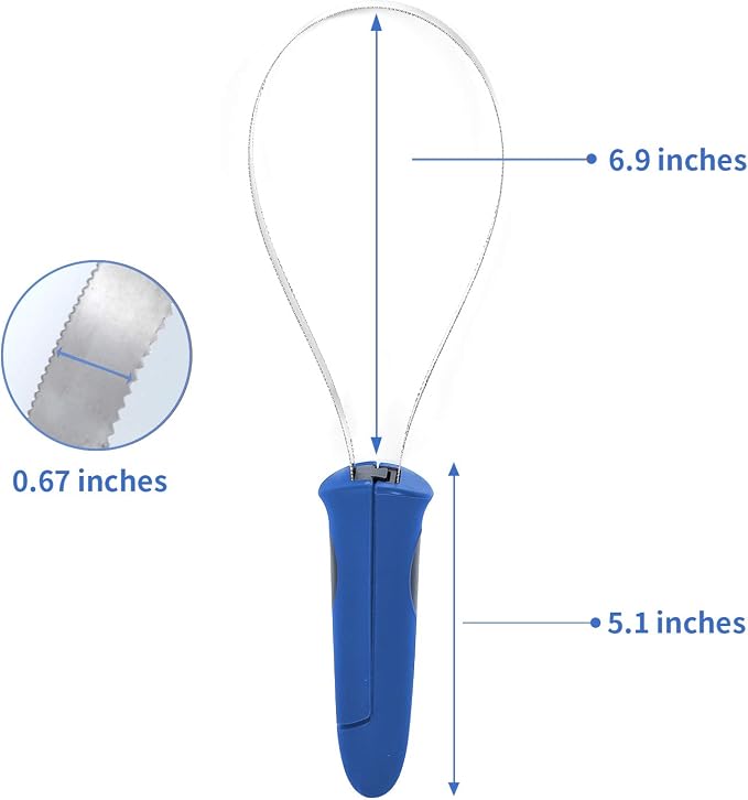 Dual-Sided Shedding Blade with Stainless Steel Blade De-Shedding Tool - Image 4