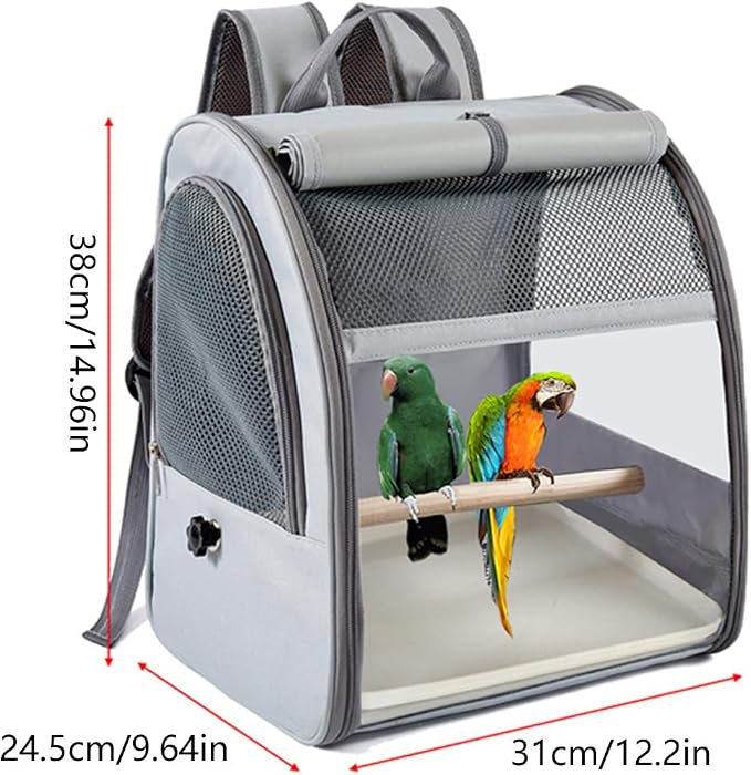 Durability Polyester Bird Travel Carriers Backpacks - Image 6