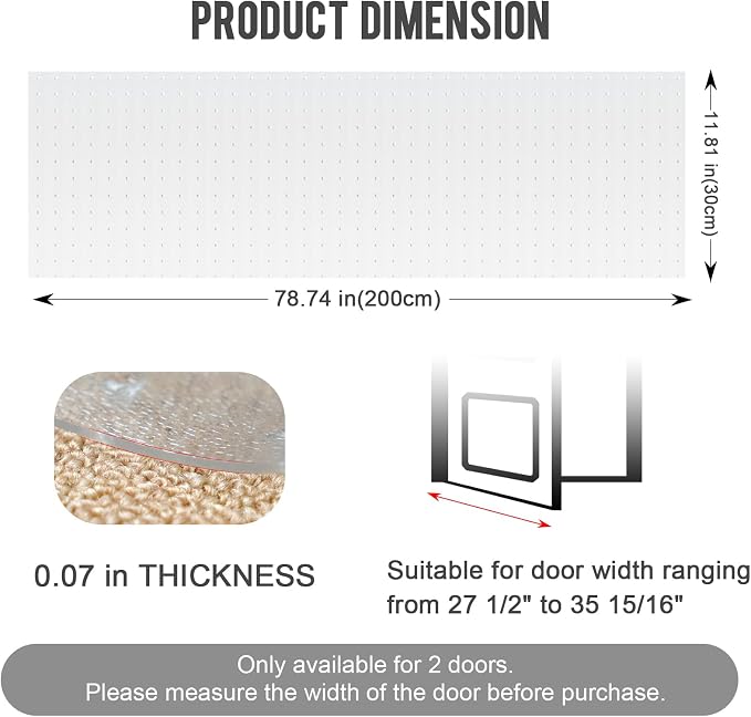 Uross Pet Protector Mat for Doorways - Image 2
