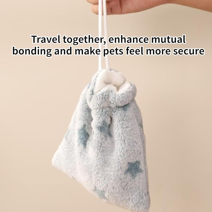 Sugar Glider Bonding Pouch Carrier, Small Animal Sleeping Pouch - Image 5