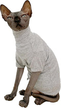 Sphynx Hairless Cats Shirt Cotton Cat Turtleneck Sweater Pullover Kitten by Kitipcoo