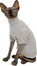 Sphynx Hairless Cats Shirt Cotton Cat Turtleneck Sweater Pullover Kitten by Kitipcoo