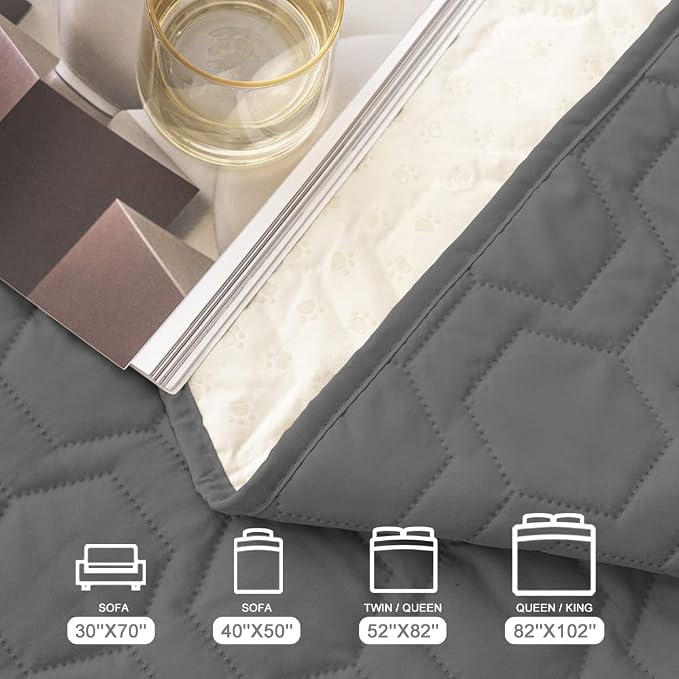 Waterproof and Non-Slip Dog Bed Cover and Pet Blanket Sofa Pet Bed Mat ，car - Image 6