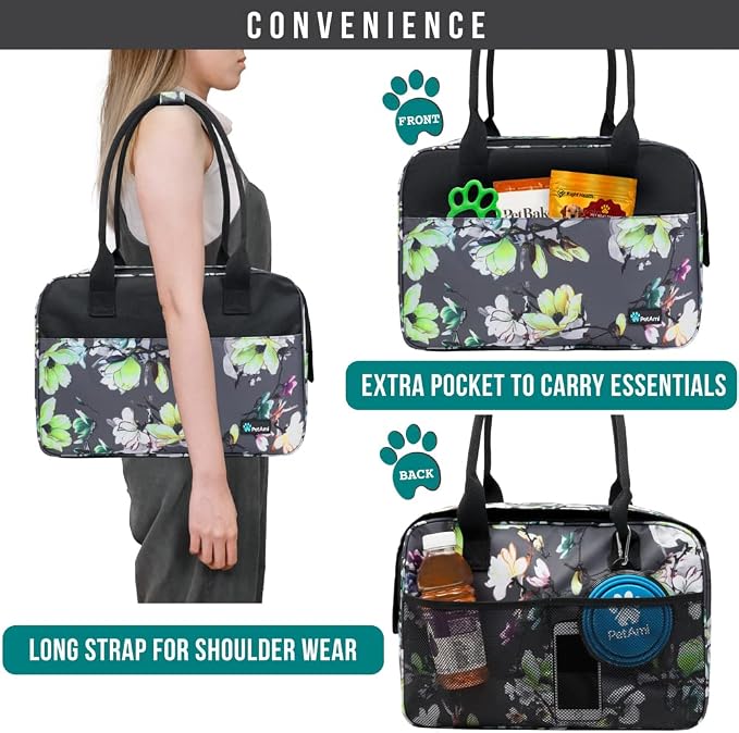 PetAmi Dog Purse Carrier for Small Dogs, Airline Approved Soft Sided Pet Carrier - Image 6