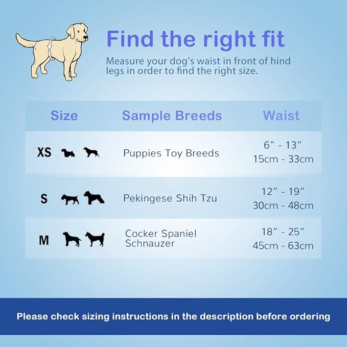 Pet Soft Disposable Male Dog Wraps - Image 6