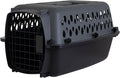 Petmate Pet Porter Dog Kennel 19", Dark Gray & Black, by Petmate
